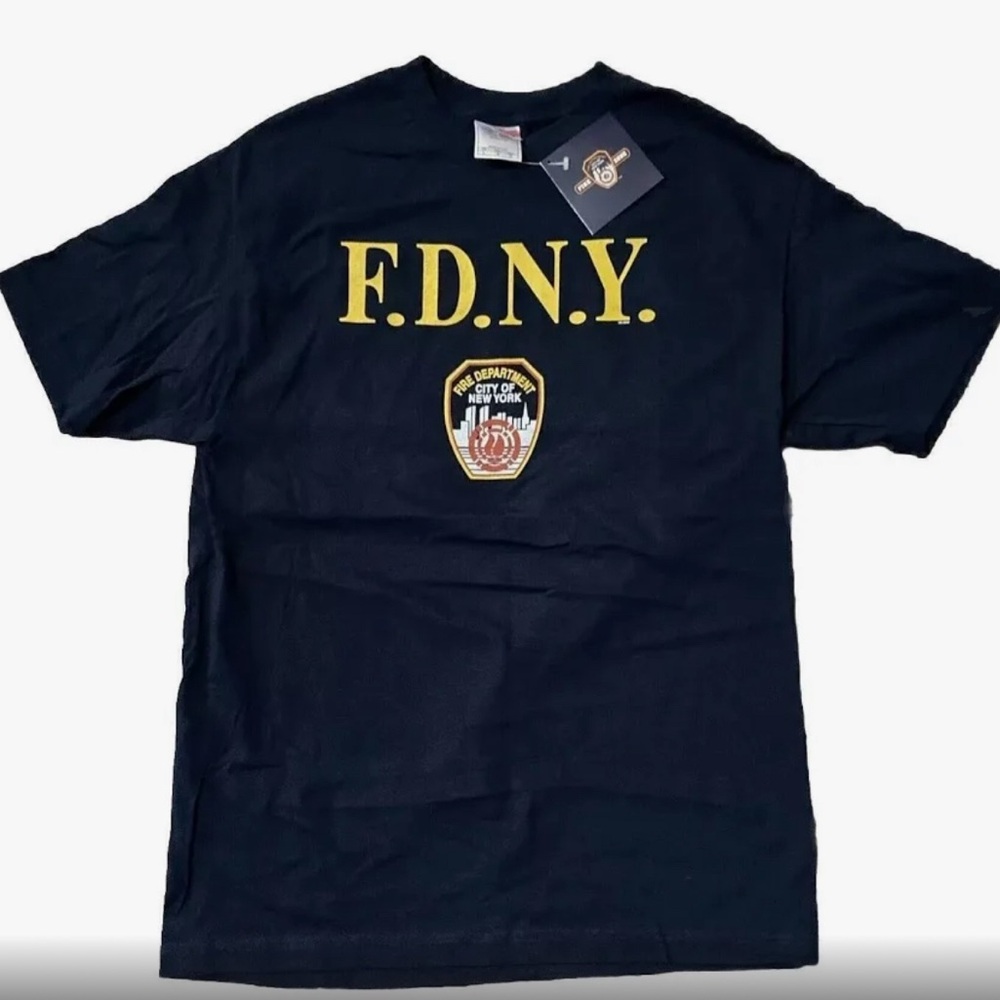 Vintage FDNY City Of New York Navy T-shirt